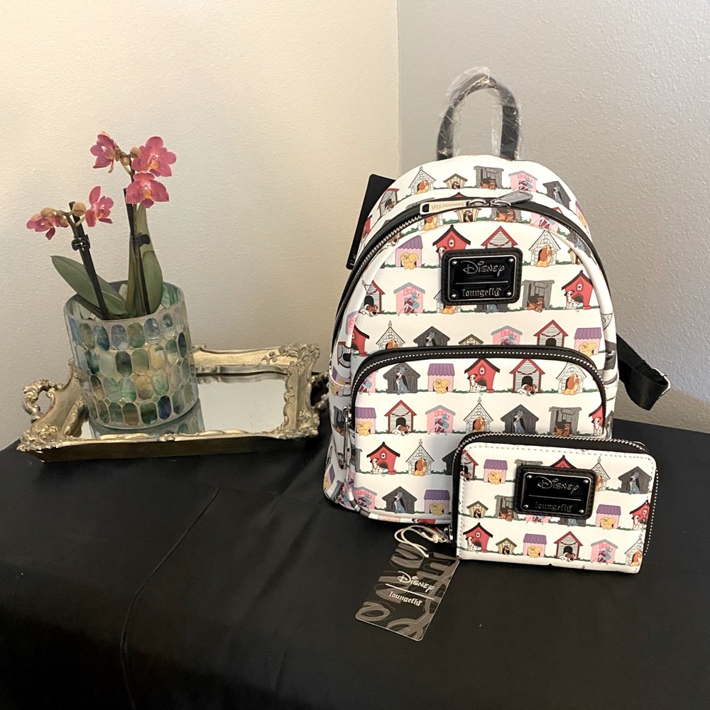 Loungefly Disney Mini Backpack and Wallet